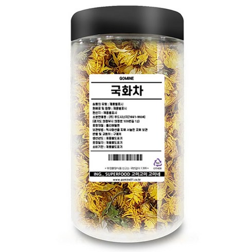 고미네 국화차 통, 30g, 1개입, 1개