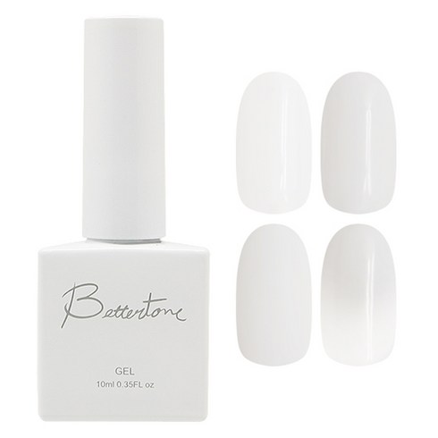 시럽젤 - 아이빛 베러톤 누드스킨 시럽 컬러 젤네일, BT-100 누드화이트, 10ml, 1개