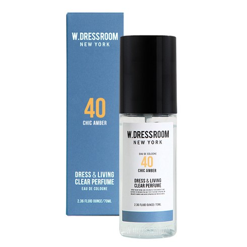 더블유드레스룸 드레스퍼퓸, No.40 시크앰버, 70ml, 1개