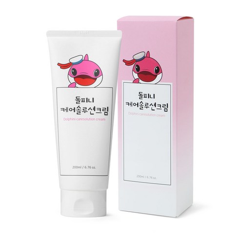 엔돌핀팩토리 돌피니 케어솔루션 유아 크림, 200ml, 1개