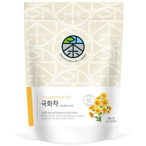 평창다원 국화차, 1g, 20개입, 1개