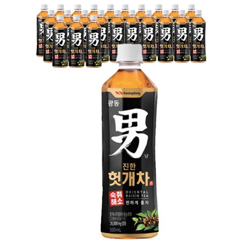 광동 진한 헛개차, 500ml, 24개