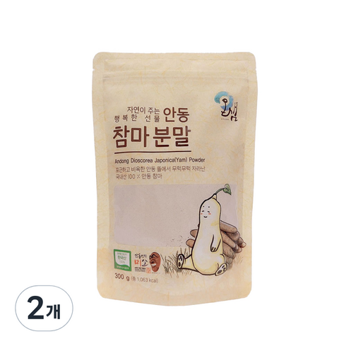 참마가루 - 온샘 안동 참마분말, 300g, 2개