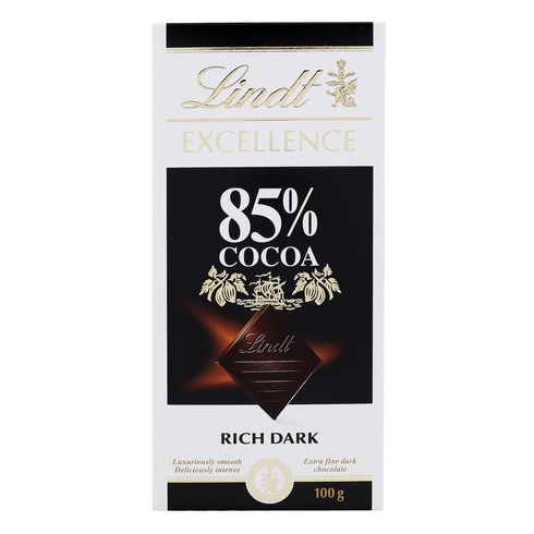 린트 엑설런스 85% 코코아 다크 초콜릿, 100g, 1개