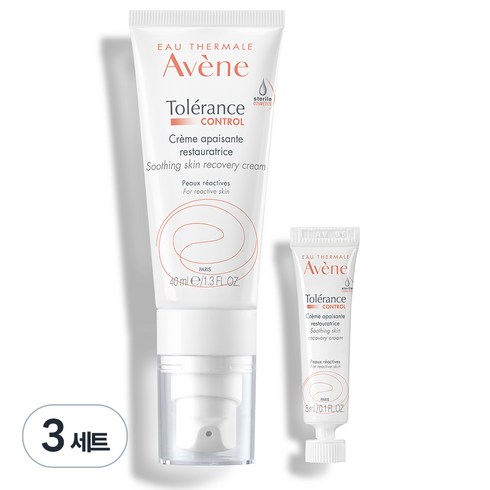 아벤느 똘레랑스 보습 크림 40ml + 5ml, 3세트