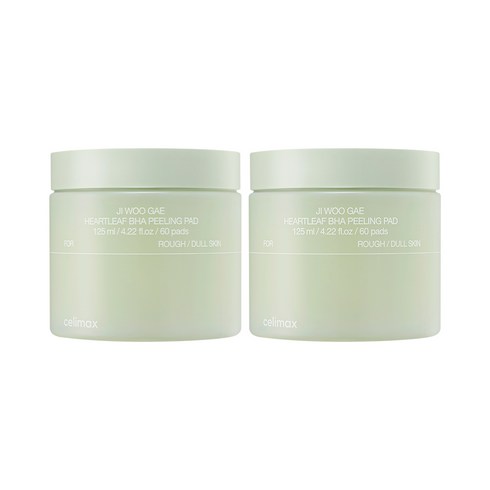셀리맥스 어성초 BHA 지우개 필링 패드 60p, 125ml, 2개