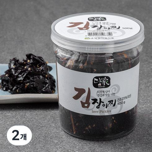 김장아찌 - 담가 김장아찌, 500g, 2개