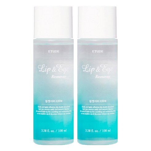 에뛰드 립 앤 아이 리무버, 100ml, 2개