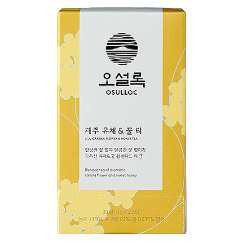 오설록 제주 유채&꿀 티백, 1.5g, 20개입, 1개