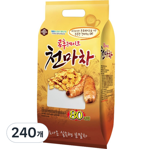 동일 콘플레이크 천마차, 20g, 80개입, 3개