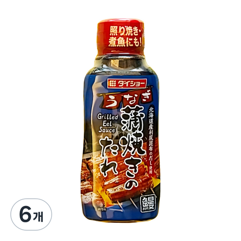 통영바다장어 240gx5팩매운맛소스50g - 다이쇼 장어구이용 소스, 240g, 6개