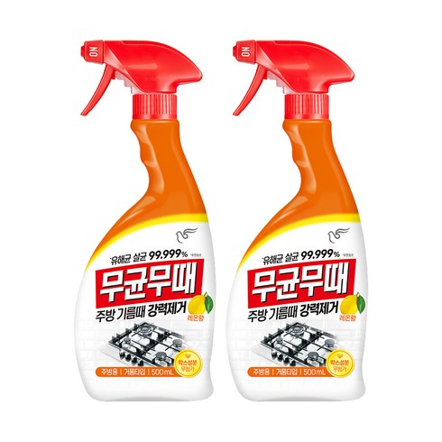 무균무때 주방용, 500ml, 2개