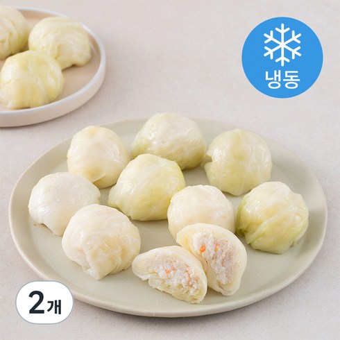 닭양쌈 - 닭가슴살 양배추쌈 30구 (냉동), 1kg, 2개