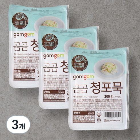 곰곰 청포묵, 300g, 3개입