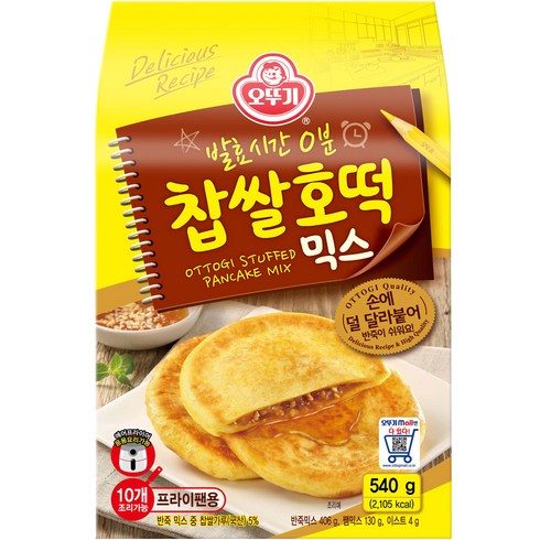 오뚜기 찹쌀호떡믹스, 540g, 1개