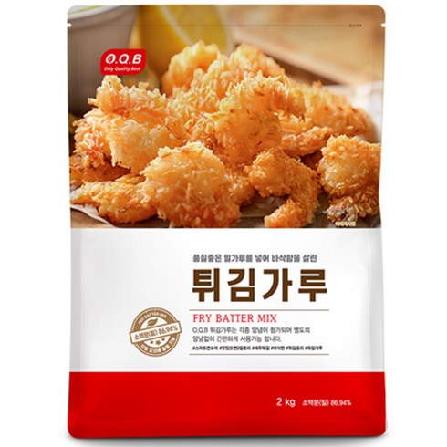 오큐비 튀김가루, 1개, 2kg