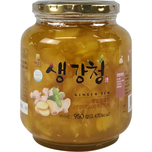 2023년 가성비 최고 소다믐 생강청 - 해맑음 생강청, 950g, 1개, 1개