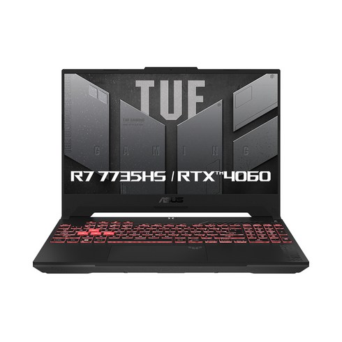 에이수스 2023 TUF 게이밍 A15, Mecha Gray, 512GB, 8GB, Win11 Home, FA507NV-LP013