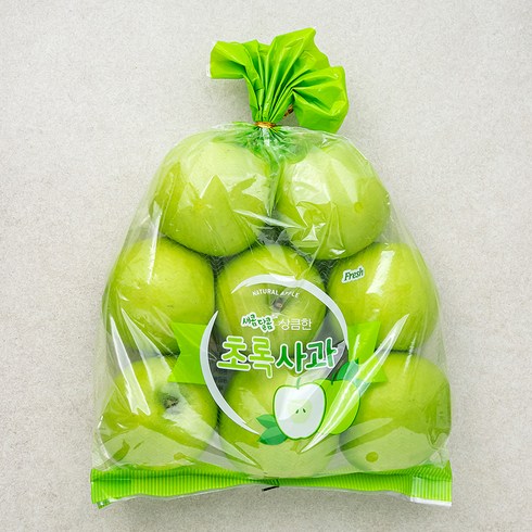 2023년 가성비 최고 아오리사과 - 햇 초록사과, 1.5kg(7~8입), 1봉