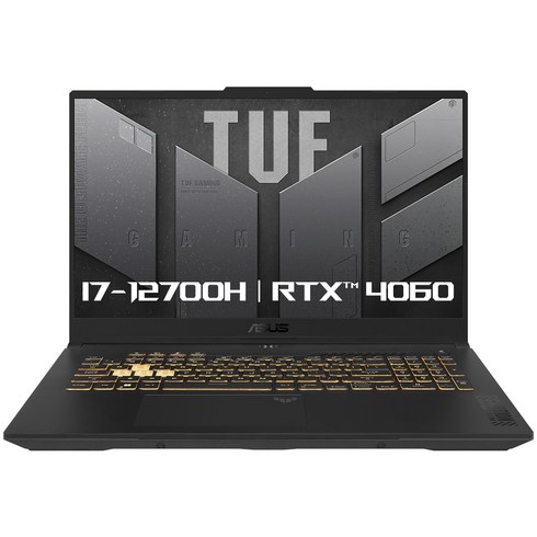 에이수스 2023 TUF Gaming F17 지포스 RTX 4060, Mecha Gray, 코어i7, 512GB, 8GB, Free DOS, FX707ZV4-HX016