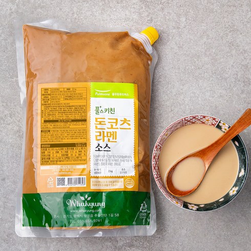 돈코츠라멘소스 - 풀무원 풀스키친 돈코츠 라멘 소스, 2kg, 1개