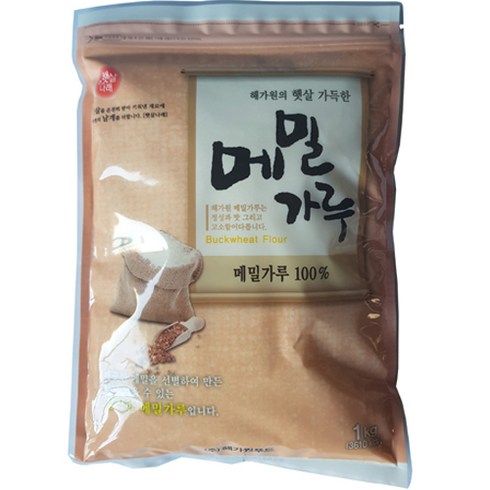 해가원 메밀가루, 1kg, 1개