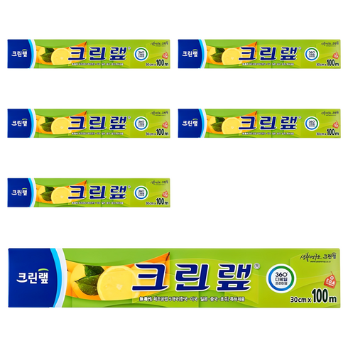 크린랲 위생랩, 100m, 6개