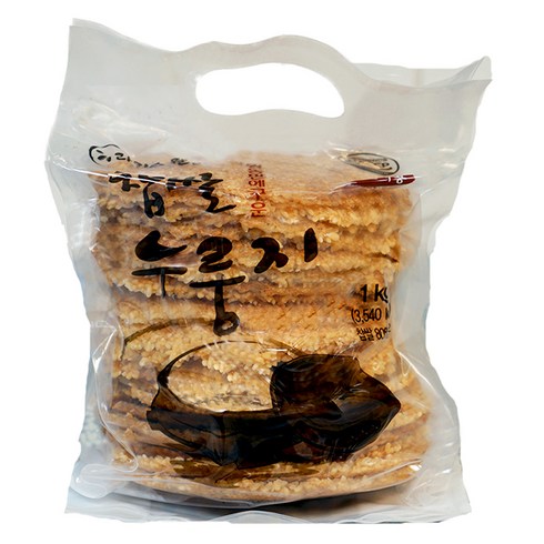 찹쌀누룽지 - 라이스웰 찹쌀누룽지, 1kg, 1개