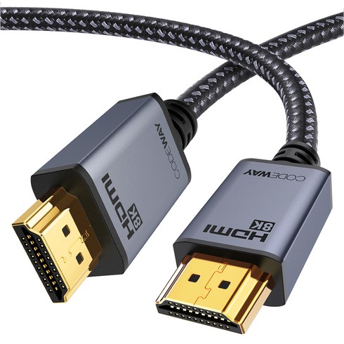 코드웨이 UHD 8K HDMI 2.1ver 모니터케이블, 1개, 1.5m