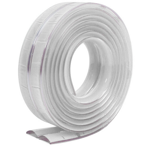 아이끌레 PVC 모서리 슬림 안전가드, 투명, 1개, 2m