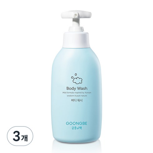 궁중비책 바디 워시, 350ml, 3개