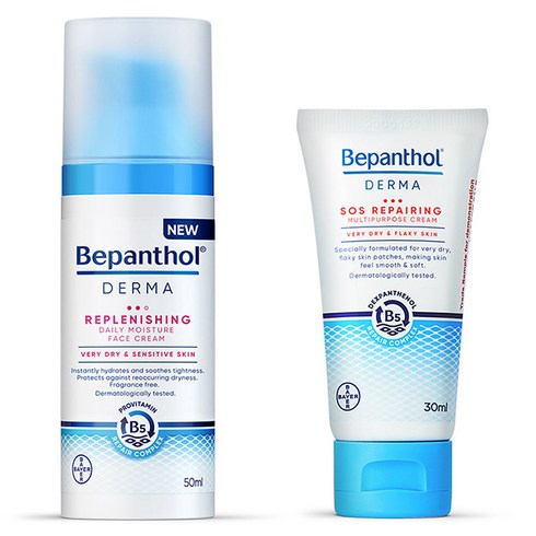 닥터초이스판테놀 - 비판톨 더마 데일리크림 50ml + 멀티퍼포즈크림 30ml, 1세트