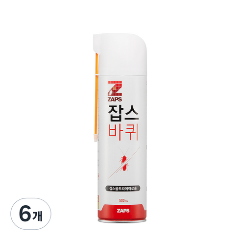 잡스트 - 잡스 울트라에어로솔 살충제, 500ml, 6개