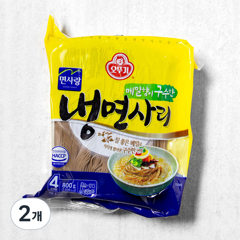 오뚜기 냉면사리, 800g, 2개