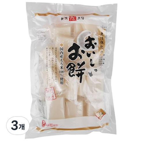 하림유노타니 키리모찌, 1kg, 3개