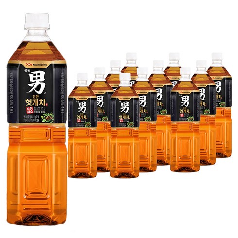 준비 - 광동 진한 헛개차, 1.5L, 12개