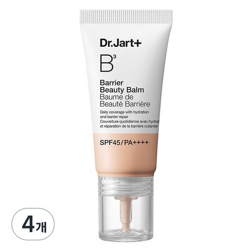 닥터자르트 더메이크업 베리어 뷰티밤 30ml SPF45 PA++++, 01 라이트, 4개