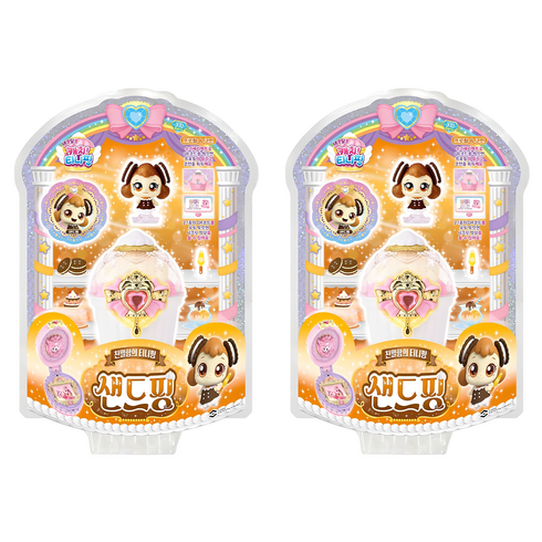 캐치티니핑 샌드핑 피규어 세트, 2세트