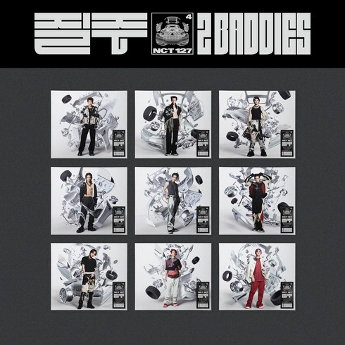 엔시티 127 4집 - 질주 2 Baddies Digipack Ver 커버 랜덤발송, 1CD