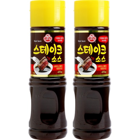 스테이크소스 - 오뚜기 스테이크 소스, 470g, 2개