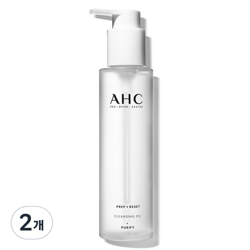 AHC 프렙 리셋 클렌징 오일, 2개, 125ml