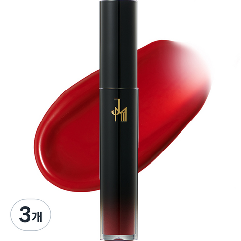 제이투엠투 글로우 틴트 4g, 05 레드 퀸, 3개