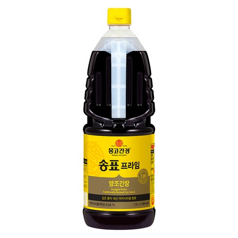 송표몽고간장 - 몽고간장 송표 프라임, 1.8L, 1개