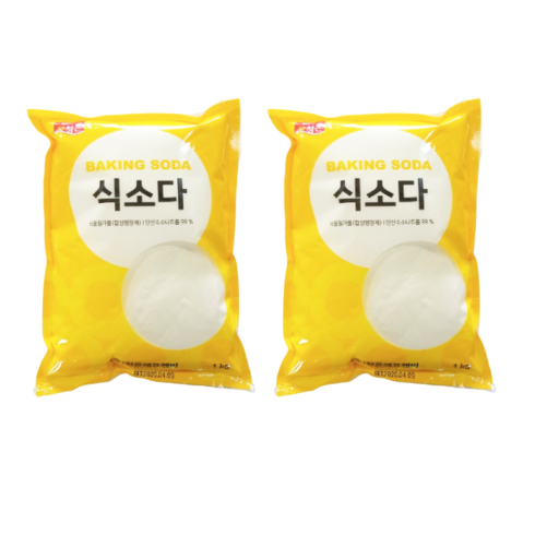 식소다 - 청은 식소다, 1kg, 2개