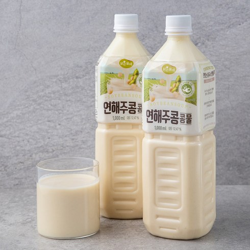 맑은물에 연해주콩 콩물, 1000ml, 2개