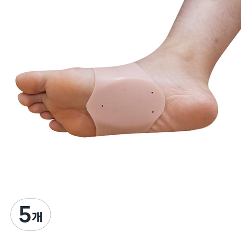 탑건강 아치 퍼펙트 발 건강 용품 베이지, 5개