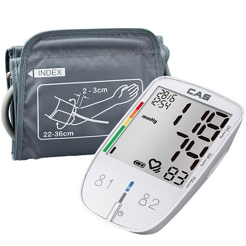 cas혈압계 - 카스 자동 팔뚝형 혈압측정기 MD2680, 1개