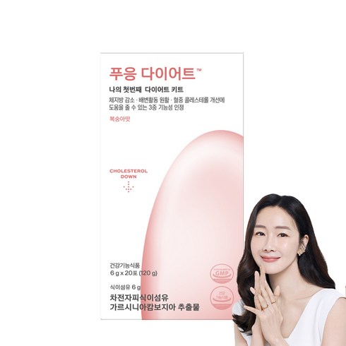 푸응 - 푸응 다이어트 차전차피 가르시니아, 120g, 1박스