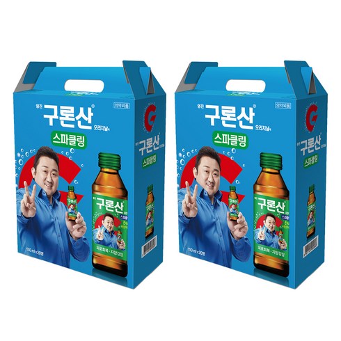 해태htb 영진 구론산 탄산 오리지날 선물세트, 150ml, 40개