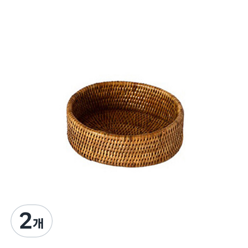 BIK 라탄 small 오발 바스켓 small IT CO 030, 2개